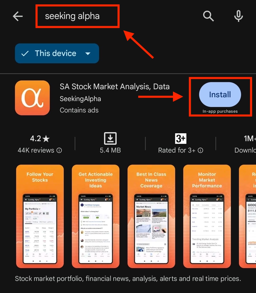 Seeking Alpha Mobile Apps For Ios Android - Landscape Textures - Elegant Retina Collection